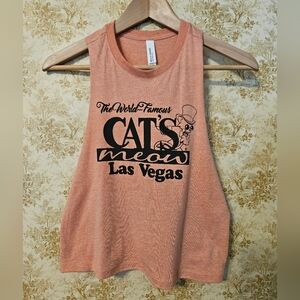 Small NWOT The Worlds Famous Cats Meow Racer Tank